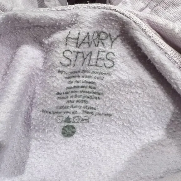 Harry Styles Love On Tour Track List Lavender Hoodie Women’s Small - Picture 2 of 3